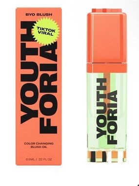 Youthforia BYO Blush Color Changing Blush Oil in CHEMICAL REACTION NIB